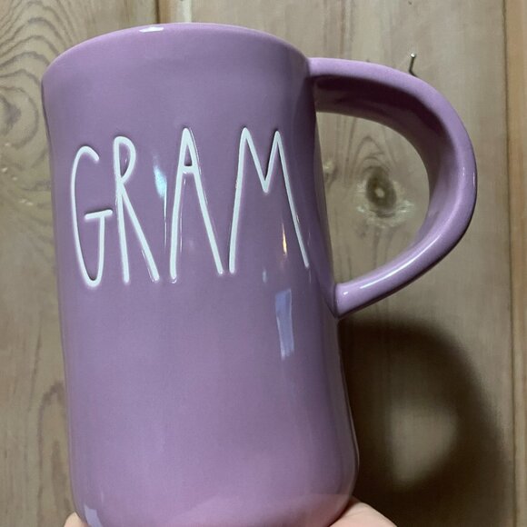Lilac Rae Dunn Artisan Collection Large GRAM Mug - Picture 1 of 8